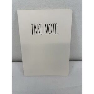 NWOT Rae Dunn 7.25" X 9.75" Soft Cover Bound Lined Notebook